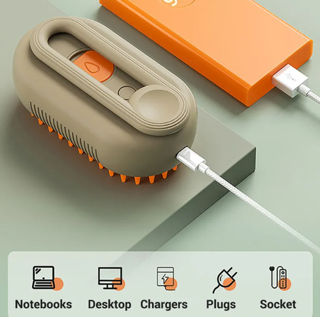 Pet Steam Brush