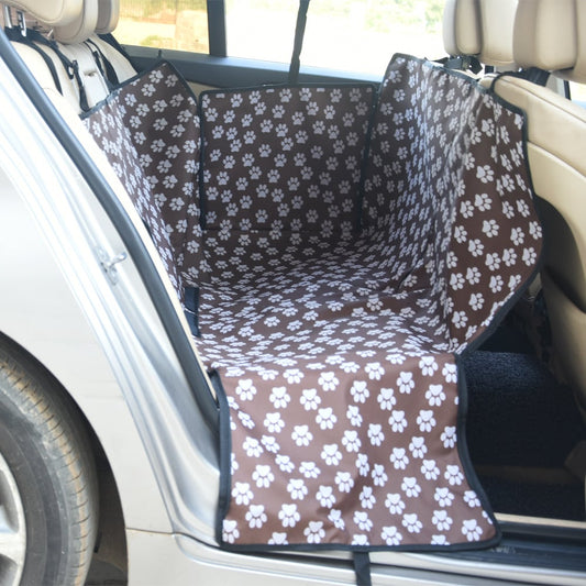 Waterproof Dog Car Seat Bed — Back Seat Cushion