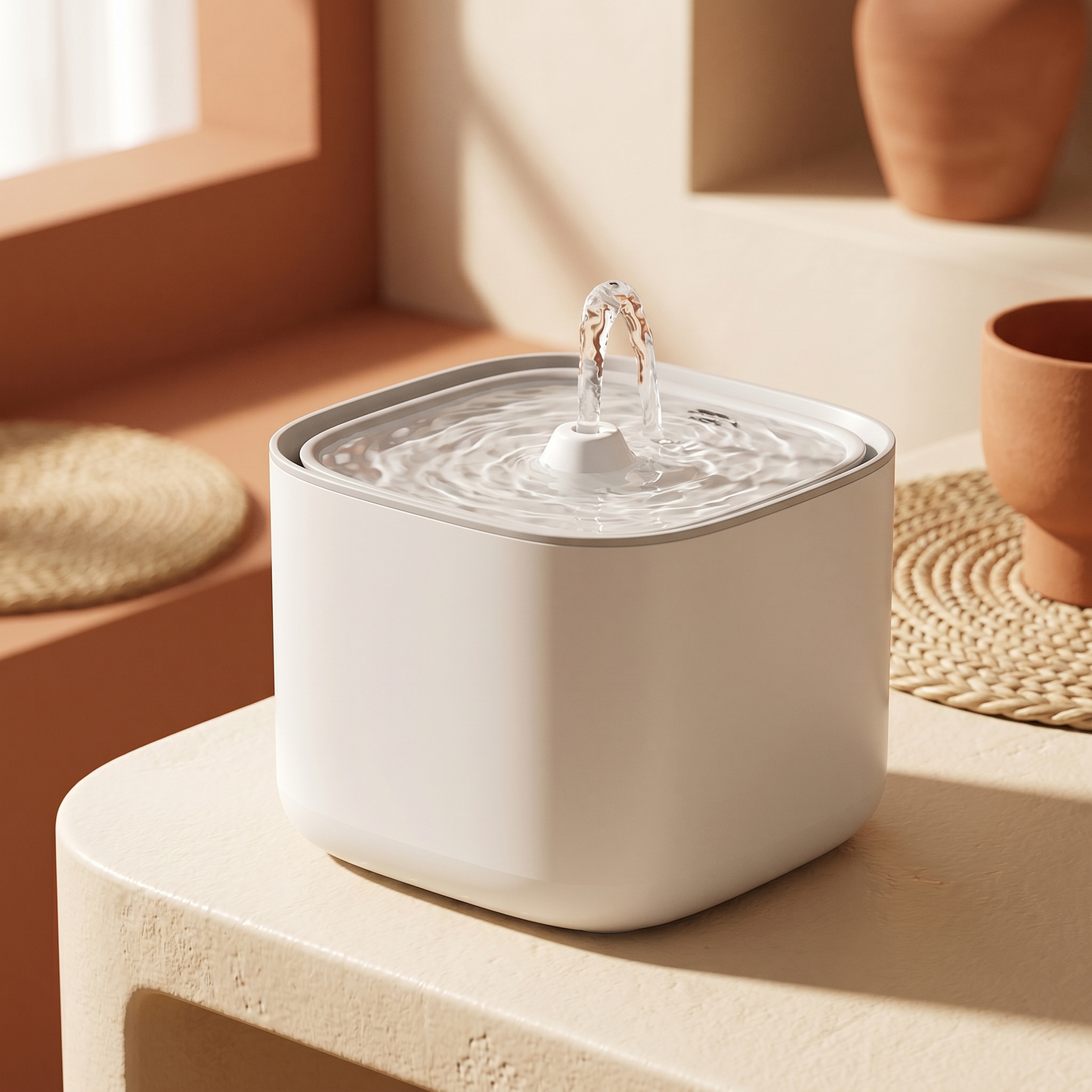 Cat Water Fountain — Fresh Flowing Water, All Day