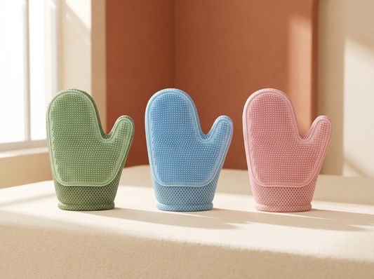 Pet Grooming Glove — Deshed & Massage